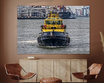 Rotterdam Port Authority schip maasvlakte 2 van Arthur Bruinen