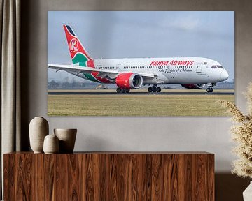 Kenya Airways Boeing 787-8 Dreamliner.