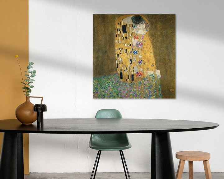 Sfeerimpressie: De Kus van Gustav Klimt