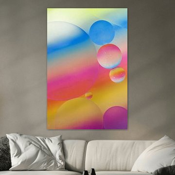 Acid colors oil drops