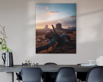 Magische ochtenden, Monument Valley van fernlichtsicht