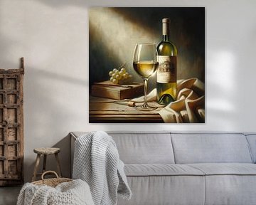 Witte Wijn I van Art Studio RNLD