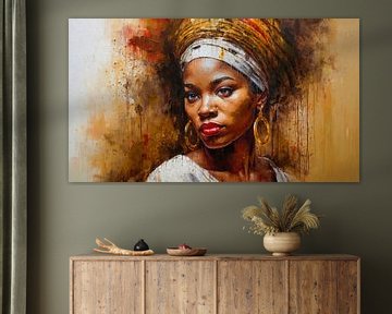 Afrikanische Muse von Arjen Roos