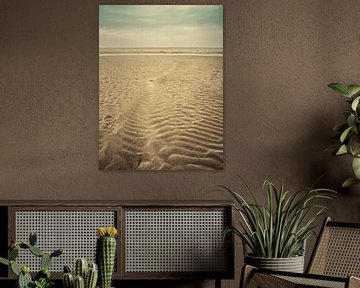 Ribbed sand work by Martijn Tilroe