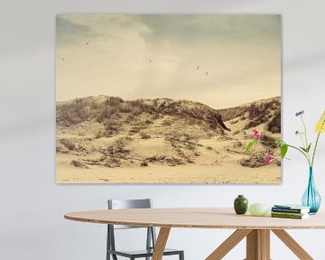 Dunes with marram grass by Martijn Tilroe