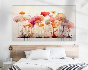 Mushrooms in Pastel 5 by ByNoukk