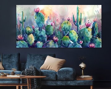 Bloeiende Cactustuin 4 van ByNoukk