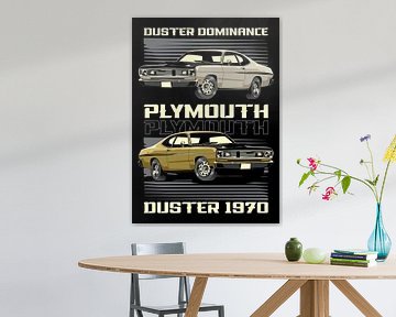 Plymouth Duster-Muskelauto von Adam Khabibi