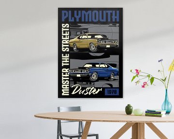 Plymouth Duster-Muskelauto von Adam Khabibi