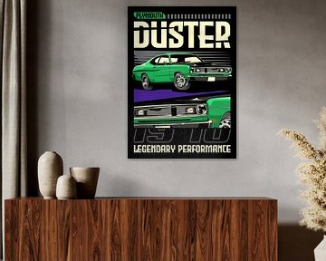 Plymouth Duster Muscle Car by Adam Khabibi