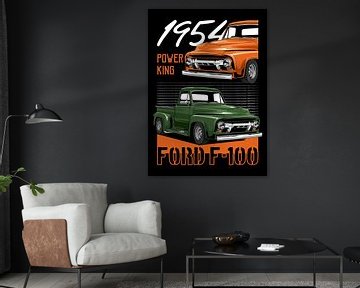 Ford F-100 Car by Adam Khabibi