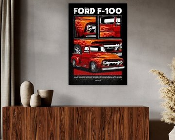 Ford F-100 Car by Adam Khabibi