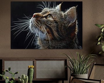 cats in and around the house