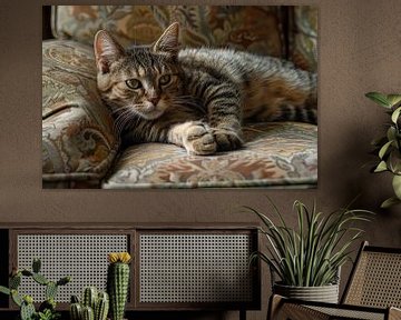 cats in and around the house by Egon Zitter