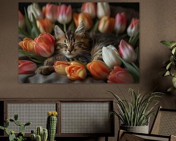 cats in and around the house by Egon Zitter