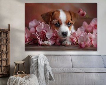 Hunde im und um das Haus