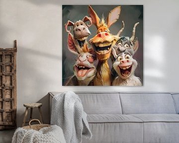 dieren  in en rondom huis