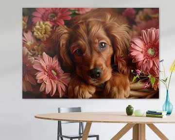 Hunde im und um das Haus
