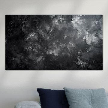 Schilderen met zwart en wit