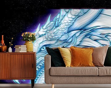 art dragon hologram by ahmad hanan attaki