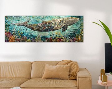 Painting Sea Life by Abstract Painting