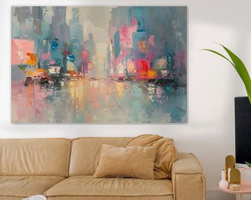 City Abstract by ARTEO Paintings