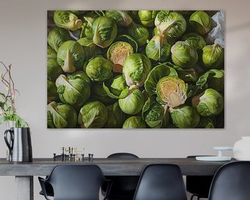 Painting Sprouts by Blikvanger Schilderijen