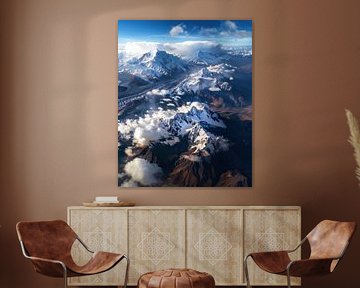 Drama in the mountain light