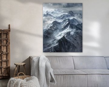 Baiser de soleil pour les montagnes