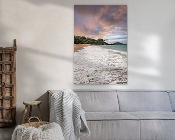 Plage de Clugny, Strand in der Karibik Guadeloupe von Fotos by Jan Wehnert