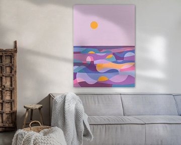 Chasing sunsets van Art by Ilona Bal