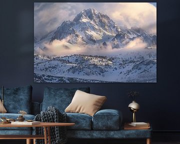 Rêve de montagne scintillant