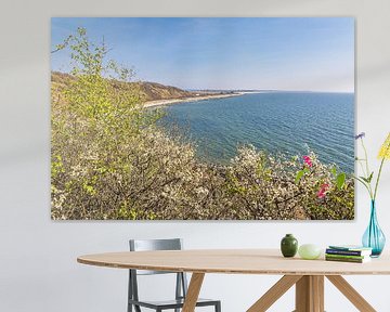 View from the high bank path at Dornbusch on the island of Hiddensee by Rico Ködder