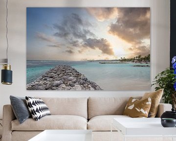 Plage de Sainte Anne, Karibik Strand auf Guadeloupe von Fotos by Jan Wehnert