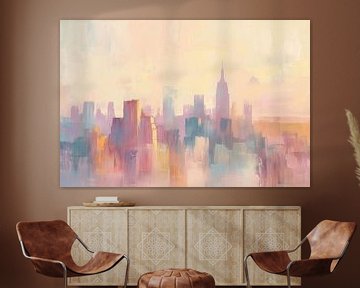 City Abstract | City Abstract by ARTEO Paintings