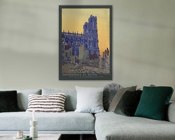 Cathédrale de Reims 1919 by Andreas Magnusson