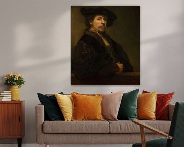 Self-portrait at the Age of 34 - Rembrandt