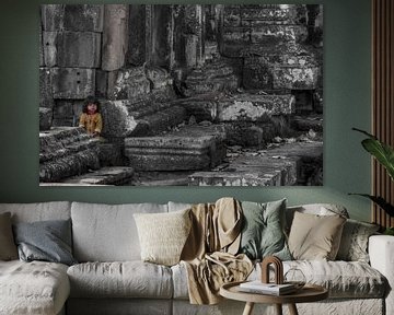 Angkor Thom Kind von BL Photography