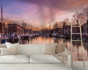 Wijnhaven in Dordrecht by Ilya Korzelius