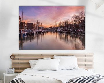 Wijnhaven in Dordrecht by Ilya Korzelius