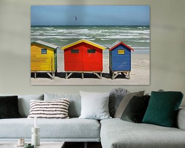 southafrica ... muizenberg beach huts I van Meleah Fotografie