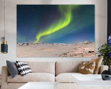 Noorderlicht - IJsland (3) van Tux Photography