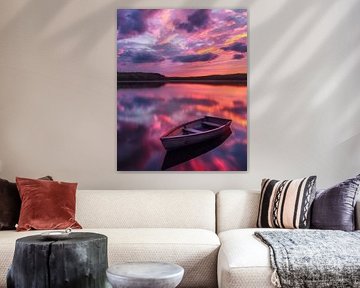 Resting pulse of the lake