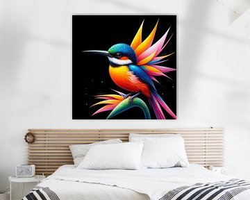 Bird of Paradise - 3 by Ineke de Rijk