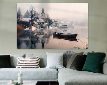 Eau lisse, navigation immobile