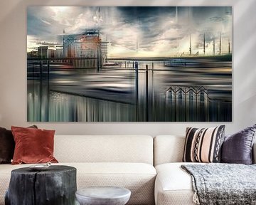 HAMBURG Port - Port de plaisance sur Nicole Holz