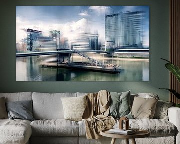 Düsseldorf - Brücke im Medienhafen von Nicole Holz