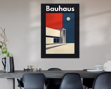 Bauhaus Poster Kunstdruck von Niklas Maximilian
