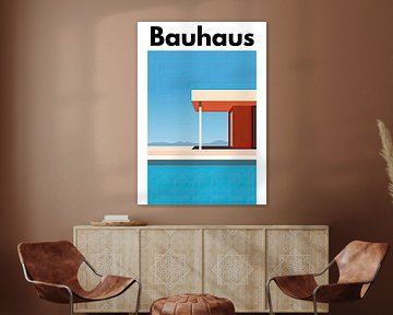Bauhaus poster kunstdruk van Niklas Maximilian