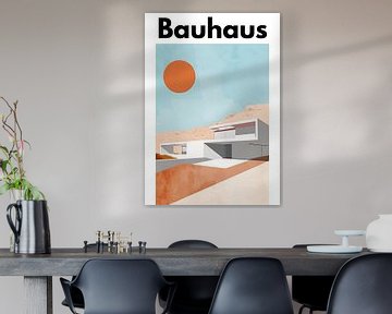 Poster Bauhaus impression d'art sur Niklas Maximilian